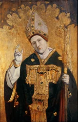 Saint Siffredus van Carpentras, Provençaalse school, c.1460-70